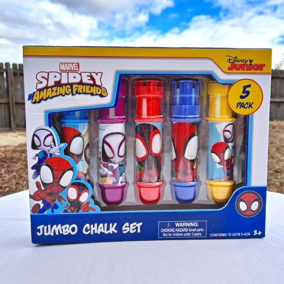 Disney | Other | Disney Junior Marvel Spidey Amazing Friends Jumbo 5 ...